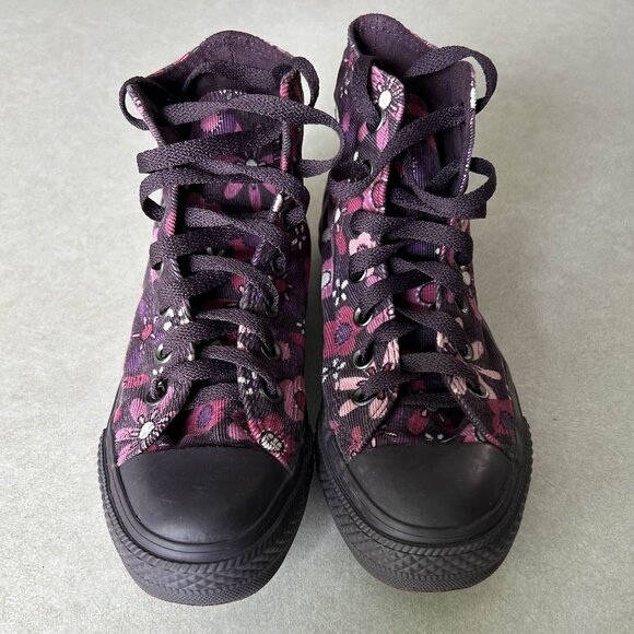 Converse All Star Autumn Flowers High Top Sneakers ASO Luna Lovegood - Picture 8 of 15